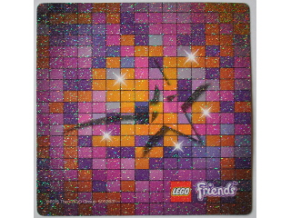 Paper Cardboard Base for Set 5002931, Dance Floor