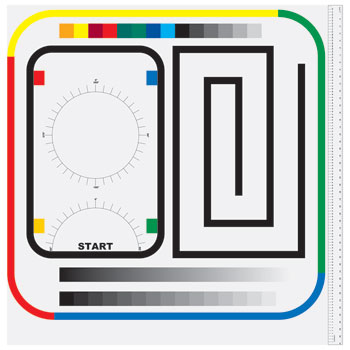 Paper Test Mat for Mindstorms (Robotics Activity Mat)