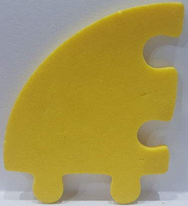 Foam Scala Puzzle Piece 6 x 5
