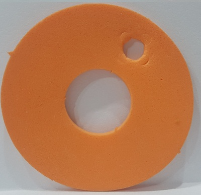 Foam Scala Ring 6 x 6 Wide with Hole