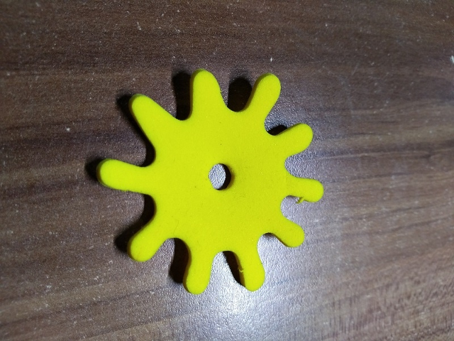 Foam Scala Lamp Shade 6 x 6 with Hole #3152