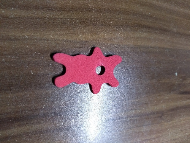 Foam Scala Toy 5 x 3 with Hole #3152