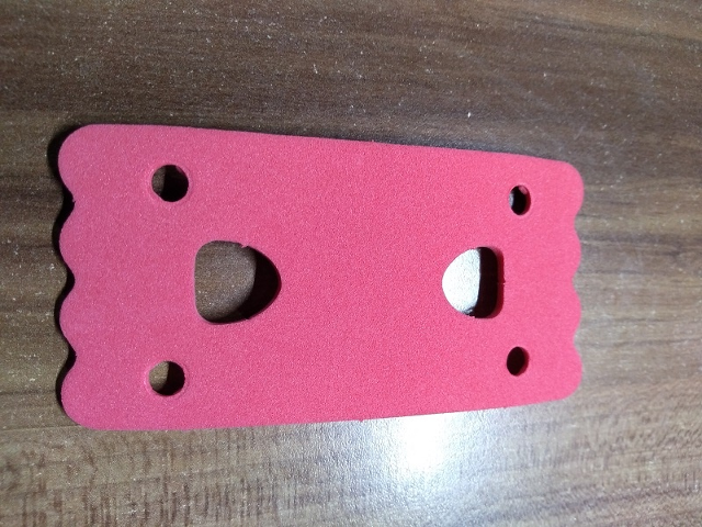 Foam Scala House Cover with Cutouts and 4 Holes #3152