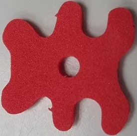 Foam Scala Teddy Bear with Hole