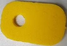 Foam Scala Rectangle with Rounded Corners, Small