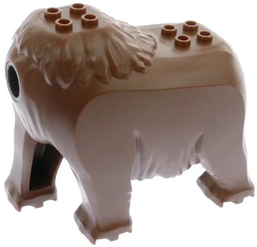 Mammoth Body with Dark Brown Rotation Joint Socket