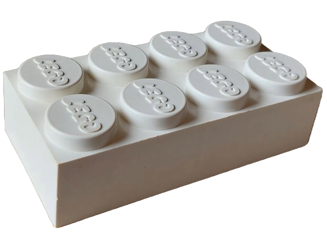 Jumbo Brick 2 x 4 - Samsonite Version