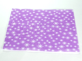 Duplo, Cloth Blanket 8 x 10 cm with White Stars Pattern