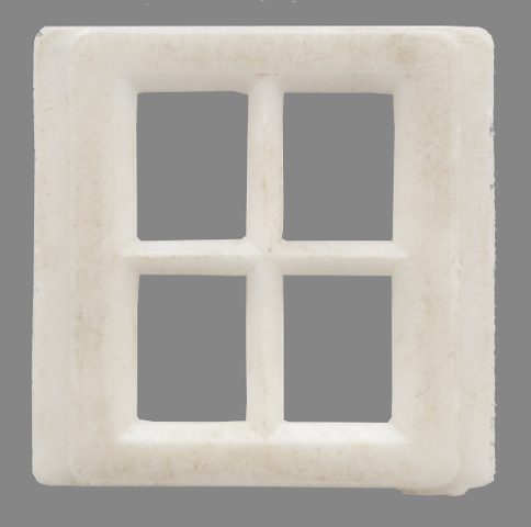 Window 4 Pane for Slotted Bricks