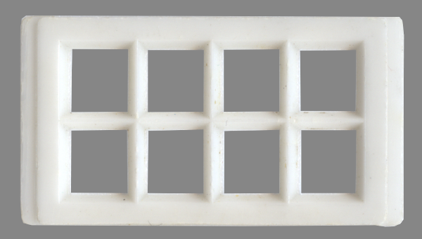 Window 8 Pane for Slotted Bricks