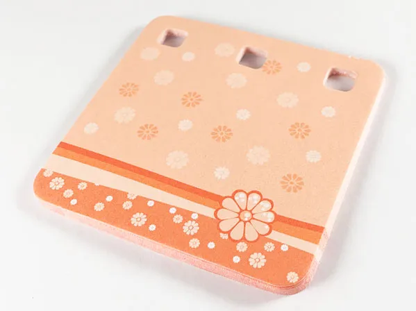 Clikits Paper, Notepad with 3 Holes with Flowers Pattern