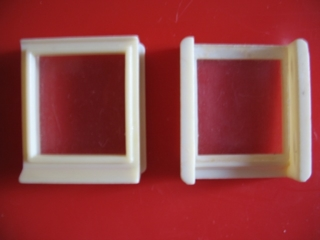 Window 1 x 3 x 3, with Glass for Slotted Bricks