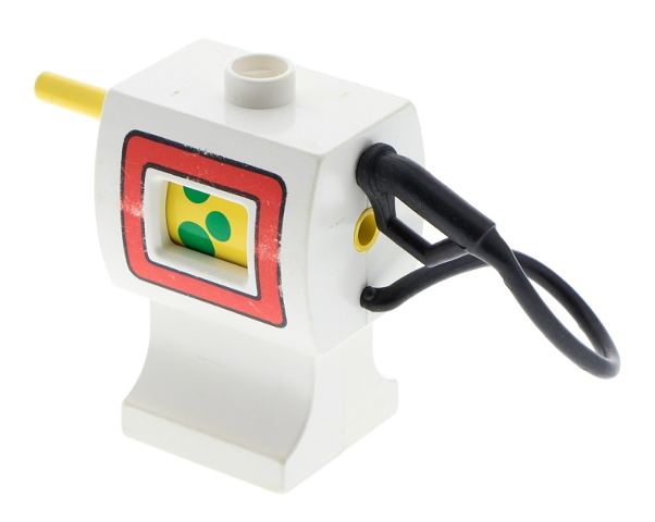 Duplo Gas / Fuel Pump with Red Frame Pattern
