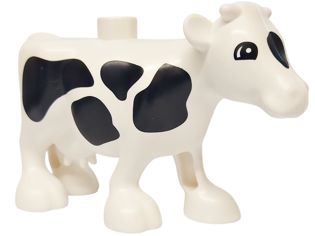 Duplo Cow Adult, Walking, Black Spots