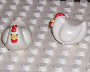 Duplo Chicken, Hen, Sitting