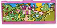 Story Builder Pink Palace Card Storage Unit and Memory Card with Castle and Scenery Pattern