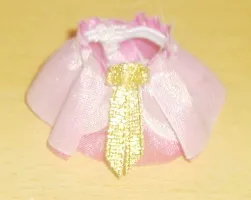 Duplo Wear Cloth Skirt with Gold Ribbon
