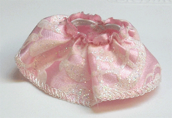 Duplo Wear Cloth Skirt with White Butterflies Pattern