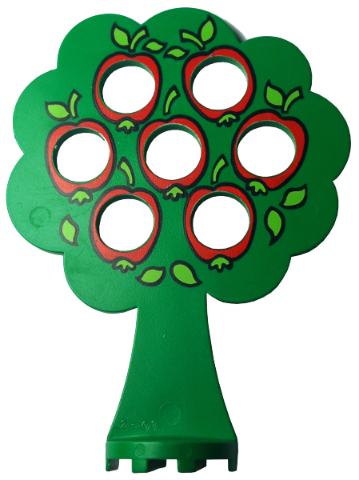 Fabuland Tree with Apples Pattern