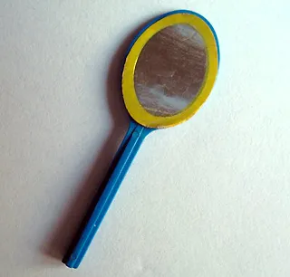 Homemaker Utensil Hand Mirror Pattern (Sticker) - Set 296