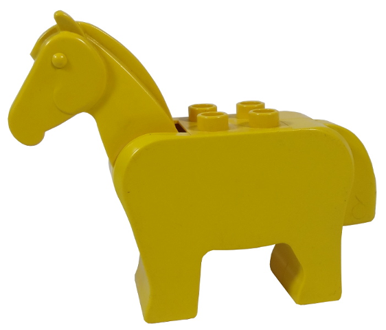 Duplo Horse with Movable Head and Tail