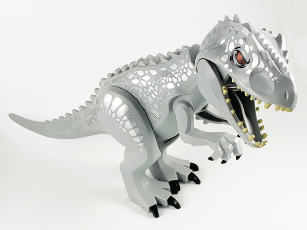 Dinosaur Indominus rex with Silver Spots