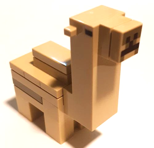 Minecraft Camel, Baby - Brick Built