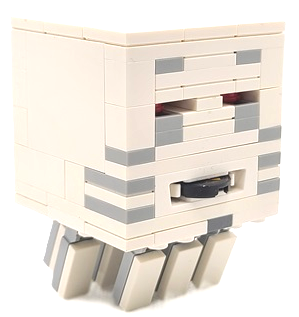 Minecraft Ghast, Internal Parts #1 - Brick Built