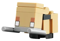 Minecraft Hoglin, Baby - Brick Built