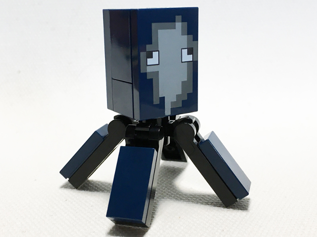 Minecraft Squid - Brick Built