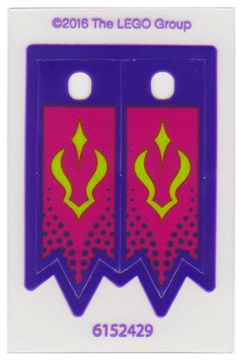 Plastic Sheet for Sets 41179 and 41180 - (6152429)