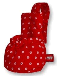 Primo Cloth Sleeping Bag with Hanger and Pink Dots Pattern