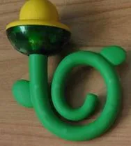 Primo Flower Stem with Yellow Head and Smiley Face