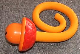 Primo Flower Stem with Orange Head and Smiley Face