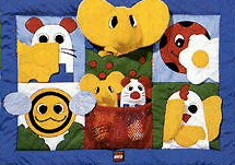 Primo Cloth Playmat with Pockets and Elephant