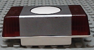 Duplo Siren with Light and Sound, 2 x 2 White Base