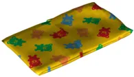Duplo, Cloth Sleeping Bag with Multicolored Teddy Bears Pattern