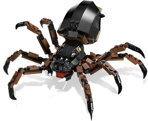 Spider, The Lord of the Rings (Shelob) - Brick Built