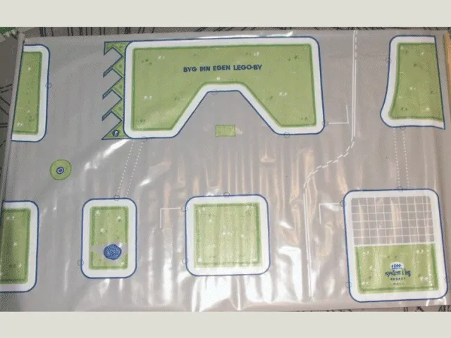 Town Plan Board, Plastic Large Soft (72cm x 120cm) - Set 1200