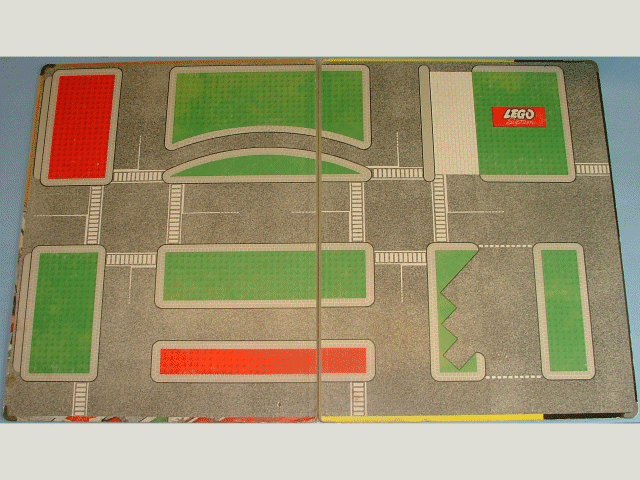 Town Plan Board, Cardboard European Right-Driving (50 1/2cm x 79 1/2cm) - Set 200-4