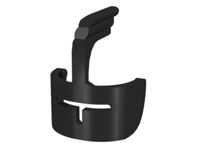 Minifigure, Visor Castle with Grille and Feather