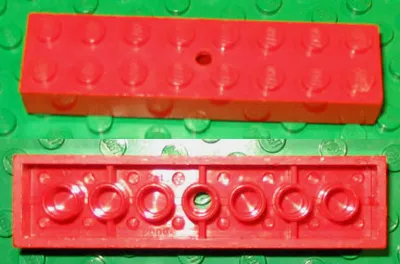 Brick 2 x 8 with Center Hole