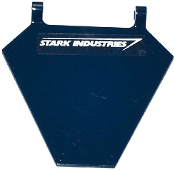 Flag 5 x 6 Hexagonal with 'STARK INDUSTRIES' Pattern (Sticker) - Set 76032