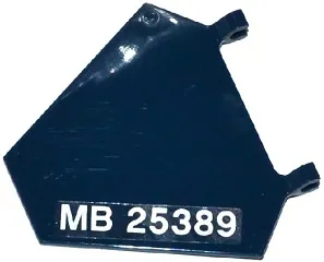 Flag 5 x 6 Hexagonal with 'MB 25389' Pattern Model Left Side (Sticker) - Set 76032