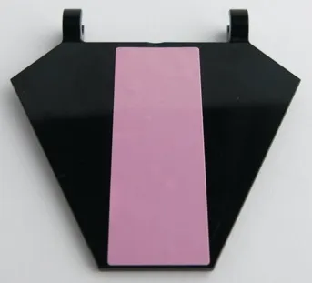 Flag 5 x 6 Hexagonal with Bright Pink Rectangle Pattern (Sticker) - Set 76199