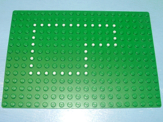 Baseplate 14 x 20 with Set 355 Dots Pattern