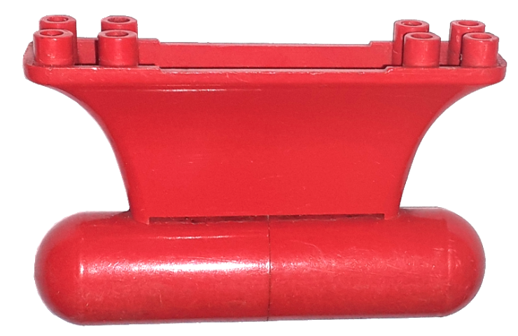 Boat, Keel Weighted 8 x 2 x 4 without Bottom Tab