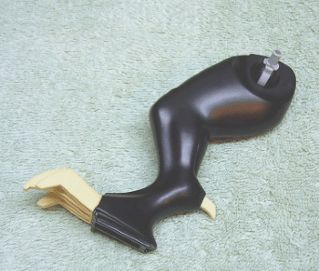 Dinosaur Leg Large (Rear) with Tan Claws Pattern - Right