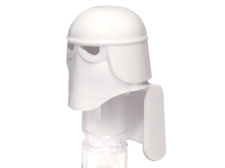 Minifigure, Headgear Helmet SW Snowtrooper