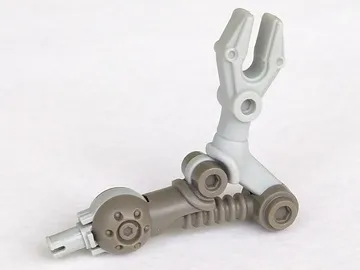 Galidor Limb Arm Nepol / Jens with Light Gray Mechanical Grabber and Rotation Joint Pin